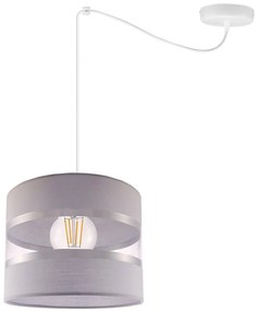 Závesné svietidlo Elegance Spider, 1x textilné tienidlo (výber z 8 farieb), w
