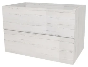 Mereo, Mereo Aira, kúpeľňová skrinka 81 cm, Multidecor, Pino Aurélio, MER-CN791SPINO