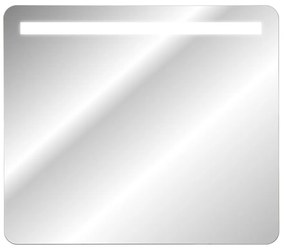 Koupelnové zrcadlo s LED osvětlením Bianca 80 cm bílé