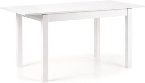 Rozkladací jedálenský stôl 118-158 cm Mauric (biela) (pre 4 6 osôb). Vlastná spoľahlivá doprava až k Vám domov. 1047997