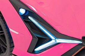 Ramiz Lamborghini SIAN Ružové vozidlo