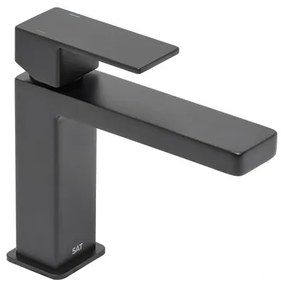 Umývadlová batéria SAT Vision bez výpuste čierna matná SATBSVI271C, 1 ks