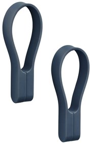 Modré silikónové pútko 2 ks Loop – Zone