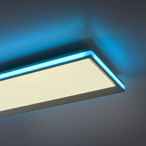 Stropné LED svetlo Galactica, CCT, RGB 100x25 cm