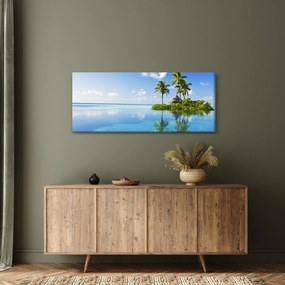 Obraz - Tropický ostrov (120x50 cm)