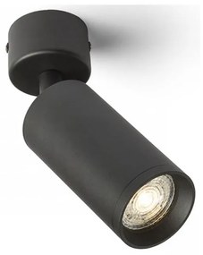 RED - Design Rendl - R13364 - Bodové svietidlo BELENOS 1xGU10/9W/230V čierna