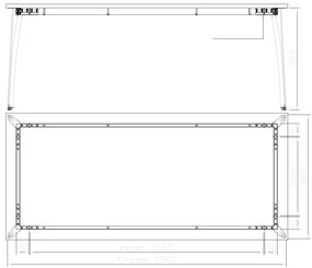 Rokovací stôl PRIMO OMEGA, 2000 x 900 mm, biela podnož, breza