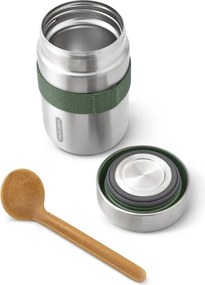 Termoska na jedlo z nehrdzavejúcej ocele v striebornej farbe 400 ml – Black + Blum