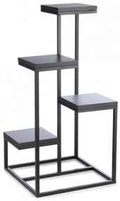 Stojan na kvety KASKADA 79x40 čierna