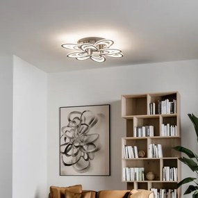 Brilagi - LED Stmievateľný prisadený luster TWIST LED/125W/230V 3000-6500K + DO