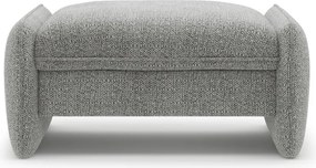 Svetlosivá ženilková podnožka Georgia – Micadoni