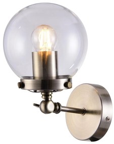 Candellux Nástenná lampa BALLET 1xE27/40W/230V matný chróm CA0647