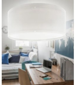 Dalber 42006E - Detské stropné svietidlo COLOR LIGHT 2xE27/15W/230V biela