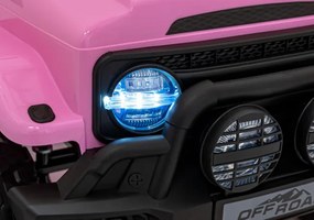 Elektrické autíčko Off-Road CLIMBER ružové