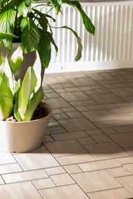 Multy Home Gumová dlaždica STONE MOSAIC 30 x 30 cm, hnedý dub