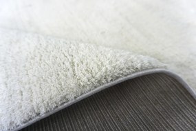 Kusový koberec Microsofty 8301 White