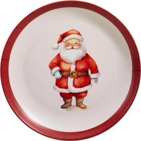 5-dielna detská jedálenská súprava z melamínu Santa