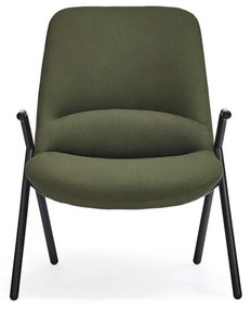 Zelené kreslo Teulat Dins, výška 90 cm