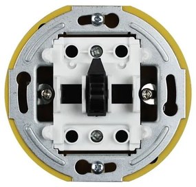 Elhard Zvončekové tlačidlo Retro Klasik, čierne KL1202B