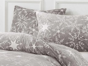 Francúzske mikroplyšové obliečky JON Exclusive - sivé