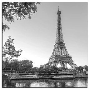 Obraz na plátne -  Eiffel Tower - štvorec 3110QA (80x80 cm)