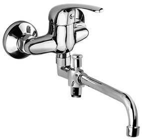 Mereo Mereo, Nástenná batéria do byt. jadra, Lila, s ramienkom pr. 18 mm - 330 mm, bez přísluš., MER-CBEE602A03