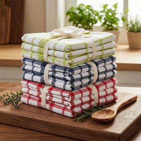 Utierky z egyptskej bavlny MÁJA mix 50 x 70 cm 9 ks