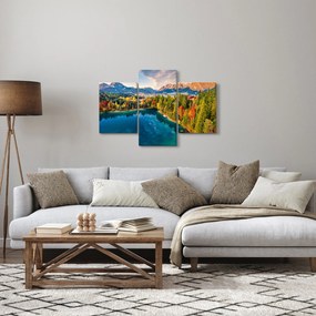 Obraz - Jazero Urisee, Rakúsko (90x60 cm)