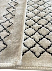 Krémovobiele kúpeľňové predložky v súprave 2 ks 60x100 cm Luxury – Foutastic