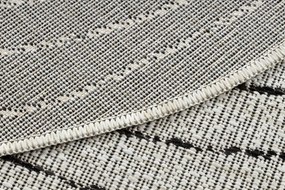 Koberec ORGANIC 2743 krémový / čierny / naturálny