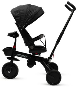 Detská trojkolka Baby Mix Peony EVA čierna