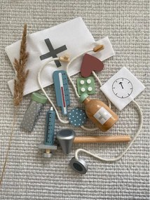 Lekársky kufrík pre deti strieborný