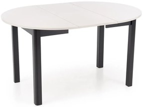 Rozkladací jedálenský stôl Ringo 102/142 cm kašmírový/čierny