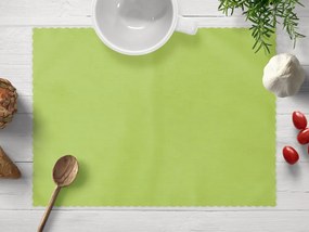 Biante Teflónové prestieranie na stôl TF-003 Hráškovo zelené 30x40 cm
