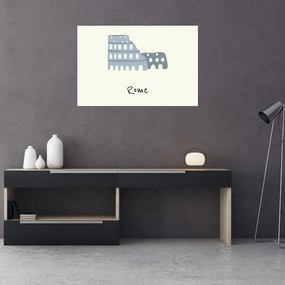 Obraz - Mestá Európy N⁰2 (90x60 cm)