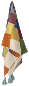 Bloomingville Prehoz z recyklovanej bavlny Colorine 130 × 160 cm