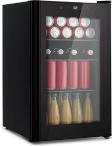 Klarstein Beercave 70, chladnička, 70 l, 3 police, trojito izolované sklenené dvere, dotyková