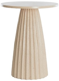 Kovový okrúhly odkladací stolík ø 40 cm Veglia – Light &amp; Living