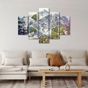Obraz - Geometrický obrazec (150x105 cm)