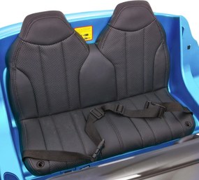 Ramiz Elektrické autíčko BMW X6M XXL pre 2 deti lakované modré SUV + diaľkové ovládanie