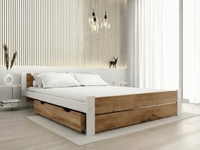 Úložný box pod posteľ 98 cm, dub artisan