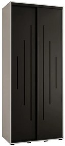 Skriňa 45 Canaris 12 100 biela/čierna/čierna