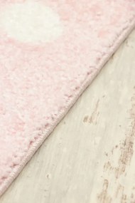 Detský koberec Kiddy D070A-SFS44 rúžový / 1060