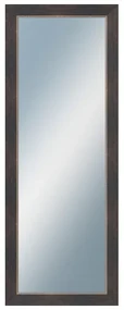 DANTIK - Zrkadlo v rámu, rozmer s rámom 60x160 cm z lišty TOMAS čierna veľká (3031)