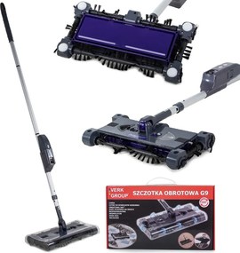 Akumulátorový zmeták Swivel Sweeper MAX - sivý