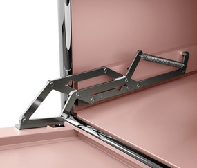 Kovová komoda »CN3« s 2 výklopnými priečinkami, staroružová