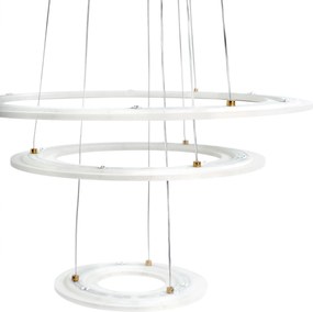 Toolight Toolight, LED stropné svietidlo 46cm, 100W, LED G041-3CP, zlatá matná, OSW-06308