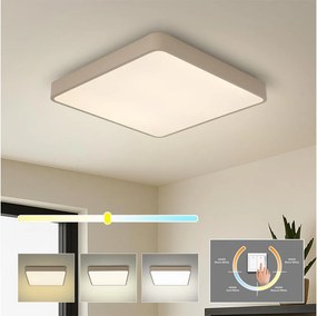 Brilagi - LED stropné svietidlo POOL SQUARE LED/36W/230V 3000/4000/6000K 40x40 cm béžové