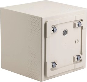 Květináč na kolečkách BETONIQUE 40x40 cm béžový