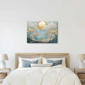 Obraz - 3D perly v oceáne (70x50 cm)